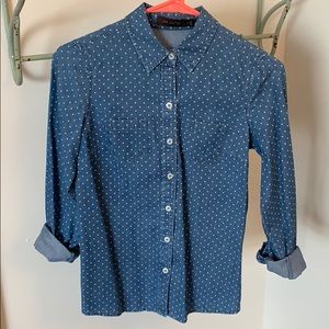 The Limited Denim Button Down